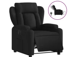 vidaXL Relaxsessel Elektrisch Schwarz Stoff Modell 32