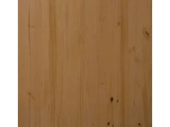 vidaXL Rollschrank mit Schreibtisch MOSS Honigbraun Massivholz Kiefer