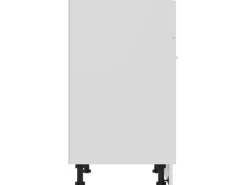 vidaXL Schubunterschrank Weiß 60x46x81,5 cm Holzwerkstoff