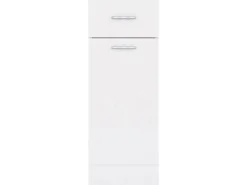 vidaXL Schubunterschrank Weiß 30x46x81,5 cm Holzwerkstoff