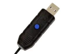 vidaXL Spiral-Weihnachtsbaum mit Topf und LEDs Weiß 120 cm PVC