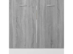 vidaXL Spülenunterschrank Grau Sonoma 80x46x81,5 cm Holzwerkstoff