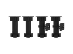 vidaXL 8-tlg Küchenzeile Weiß Holzwerkstoff