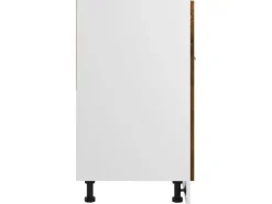 vidaXL Unterschrank mit Schublade Räuchereiche 60x46x81,5 cm