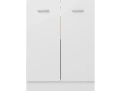 vidaXL Unterschrank Weiß 60x46x81,5 cm Holzwerkstoff