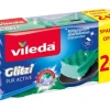 Vileda Reinigungsschwamm Glitzi Pur Active 2+1