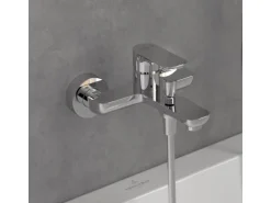 Villeroy & Boch Einhebel-Badewannenarmatur O.novo in Chrom