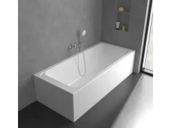 Villeroy & Boch Einhebel-Badewannenarmatur Architectura in Chrom