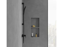 Villeroy & Boch Einhebel-Duscharmatur Architectura Square in Matt Black