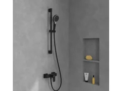 Villeroy & Boch Einhebel-Duscharmatur Architectura Square in Matt Black