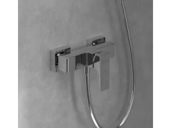 Villeroy & Boch Einhebel-Duscharmatur Architectura Square in Chrom