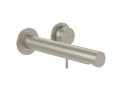 Villeroy & Boch Einhebel-Waschtischauslauf-Set Loop & Friends in Brushed Nickel Matt