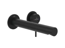 Villeroy & Boch Einhebel-Waschtischauslauf-Set Loop & Friends in Matt Black