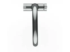 VIZIO 3 Wege Wasserhahn Küchenarmatur FC mit 360° Schwenkbarem U Auslauf Verchromt