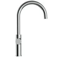 VIZIO 3 Wege Wasserhahn Küchenarmatur FC mit 360° Schwenkbarem U Auslauf Verchromt