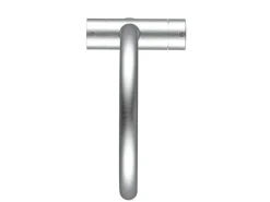 VIZIO 3 Wege Wasserhahn Küchenarmatur Edelstahl Massiv mit 360° Schwenkbarem U Auslauf Gebürstet