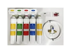 VIZIO Trinkwasserfilter Wasserfilter system Hauswasserfilter 4 stadien Filtersystem   für 1 Jahr Trinkwasser