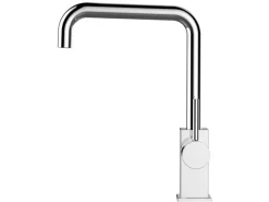 VIZIO Wasserhahn Küchenarmatur QU mit 360° Schwenkbarem N Auslauf Verchromt