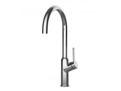 VIZIO Wasserhahn Küchenarmatur BOD mit 360° Schwenkbarem U Auslauf Verchromt