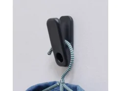 Wagner Wandhaken Hooks4home Klammer 85 mm x 35 mm x 40 mm Schwarz