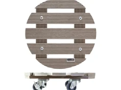 Wagner WPC Pflanzenroller GH 0536 Ø 29 cm Taupe FSC®