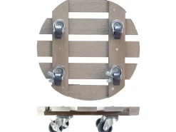 Wagner WPC Pflanzenroller GH 0536 Ø 29 cm Taupe FSC®