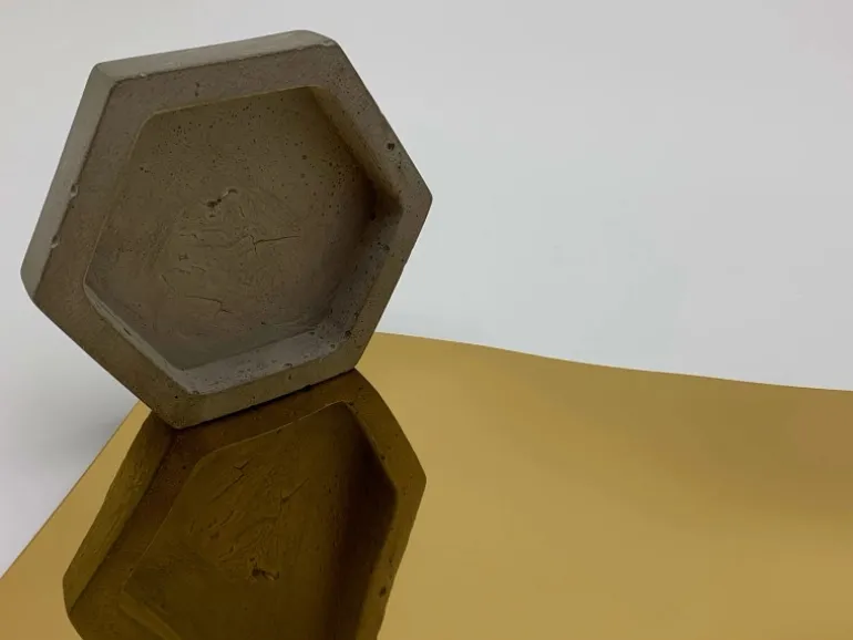 WALLFACE 27823 OCEAN Gold Wandpaneel in Metall-Optik Spiegelnd Gold 2600 mm x 1000 mm x 8,24 mm 2,6 m2 Gold