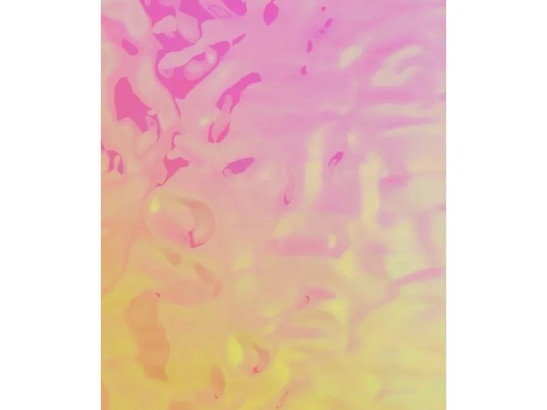 WALLFACE 27048 OCEAN Hollywood Wandpaneel Metall-Optik holographisch Pink 2600 mm x 1000 mm x 8,24 mm 2,6 m2 Pink