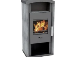 Wamsler Küchenofen Naturstein Grau 6 kW