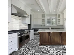 Wandfliese Facette Metro Creme glänzend glasiert 10 cm x 20 cm