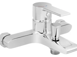 Wannenarmatur Bisenzio Einhebel Chrom-Optik