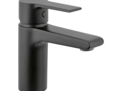 Waschtischarmatur Bisenzio Einhebel Schwarz Matt