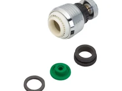 Wassersparer mit Kugelgelenk M22 x M24 Verchromt