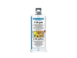 WEICON Easy-Mix S 50 Gelb 50 ml, Epoxy Klebstoff
