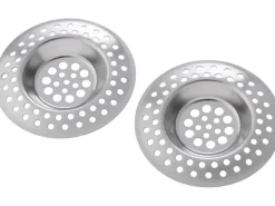 Wenko Abfluss-Sieb 2er-Set Edelstahl