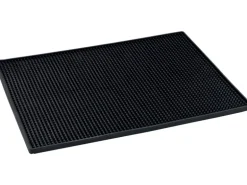 Wenko Abtropfmatte Maxi 40 cm x 30 cm Black Outdoor Kitchen Schwarz