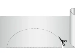 Wenko Anti-Rutsch-Matte Noppen Zuschneidbar 150 cm x 50 cm Weiß