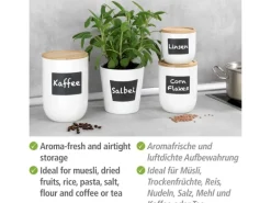 Wenko Aufbewahrungsdose Waia Keramik 0,45 l