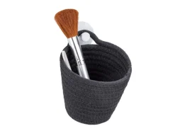 Wenko Aufbewahrungskorb Soria 12.5 x 12 x 14.5 cm Schwarz