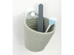 Wenko Aufbewahrungskorb Soria Lindgrün 12.5 x 12 x 14.5 cm Grün