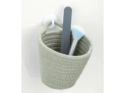 Wenko Aufbewahrungskorb Soria Lindgrün 12.5 x 12 x 14.5 cm Grün