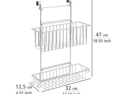 Wenko Einhängregal Flexi mit 2 Ablagen