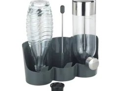 Wenko Flaschenhalter Filia 29 cm x 27 cm x 12,5 cm Schwarz