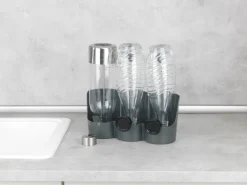 Wenko Flaschenhalter Filia 29 cm x 27 cm x 12,5 cm Schwarz