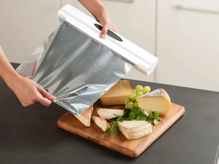 Wenko Folienspender Perfect Cutter 1Click Weiß