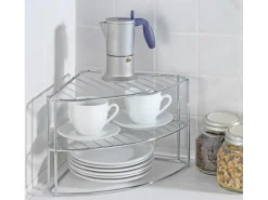 Wenko Geschirreckregal mit 2 Ablagen