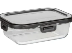 Wenko Glas Frischhaltedose Steel Black Outdoor Kitchen 0,6 l