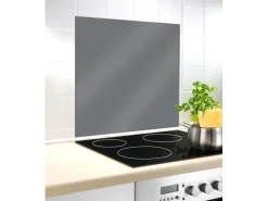 Wenko Glasrückwand Grau 60 cm x 70 cm