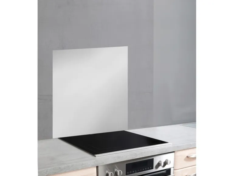 Wenko Glasrückwand Silber 60 cm x 70 cm