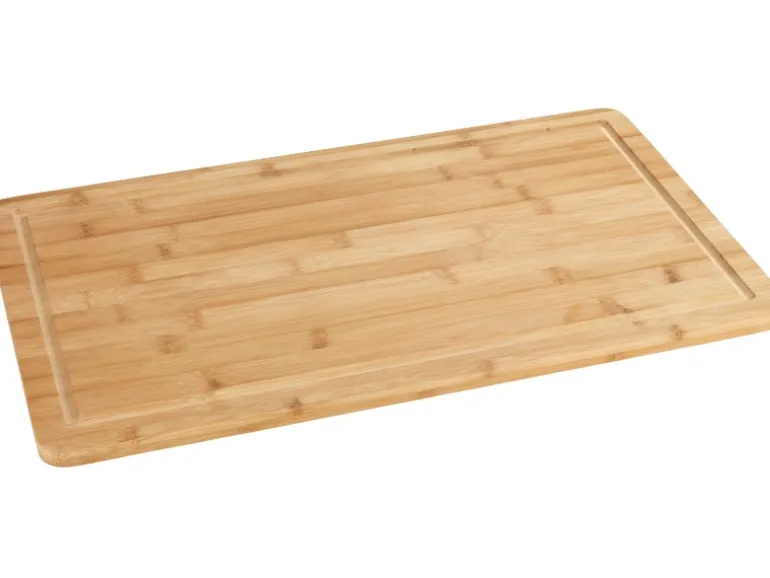 Wenko Herdabdeckplatte Bambus 3 in 1 für Glaskeramik-Kochfelder Glas